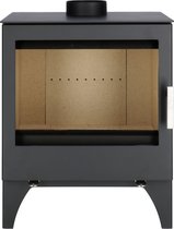 Livn Houtkachel Stavik - 78 x 56 x 45 cm (hxbxd) - Geschikt voor ruimtes tot 170 m³ - Veilig en milieuvriendelijk