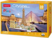 Paris 3D Puzzle - 114 stukjes - 38.1 x 25.4 x 32.7 cm - 8+ Jaar