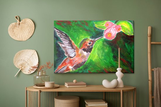 Peinture Roi - Toile Vogel - 90 x 60 cm