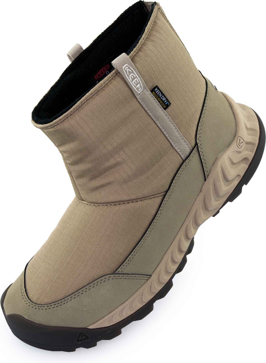 Dameswinterlaarzen Keen Wmns Hood Nxis Pull On Wp Timberwolf-plaza Beige