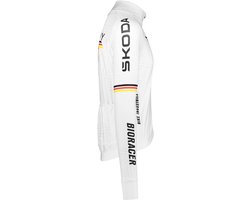 BIORACER Official BDR Icon Fietsvest Heren Wit - Maat XS