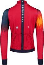 BIORACER Ineos Grenadiers - Fietsshirt Officieel 2023 - Heren - Rood - Lange Mouw - Thermisch & Ademend - Aansluitend - Maat XS