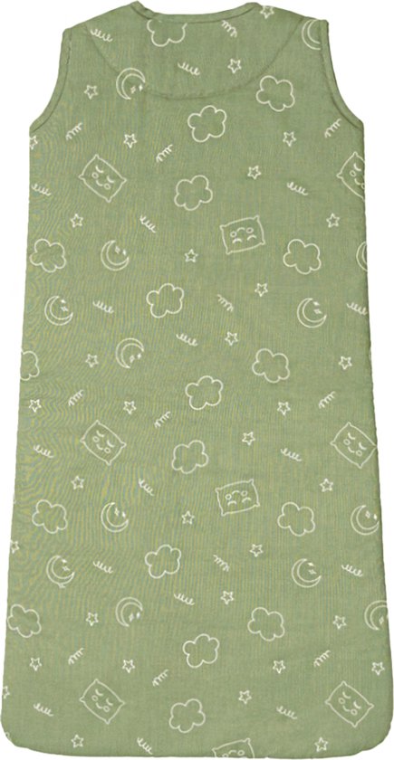 With Love Sleep Gigoteuse d'hiver - Sans manche - Vert - 90 cm