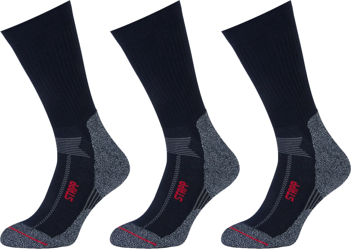 STAPP Wandelsokken Techno Boston All Season 3 paar Marine Blauw