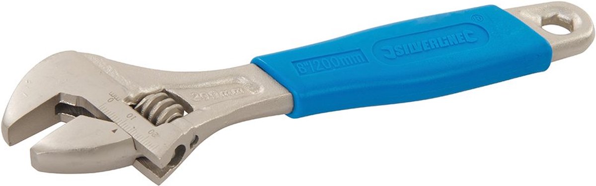 Silverline Verstelbare moersleutel Lengte 200 mm - kaak 25 mm