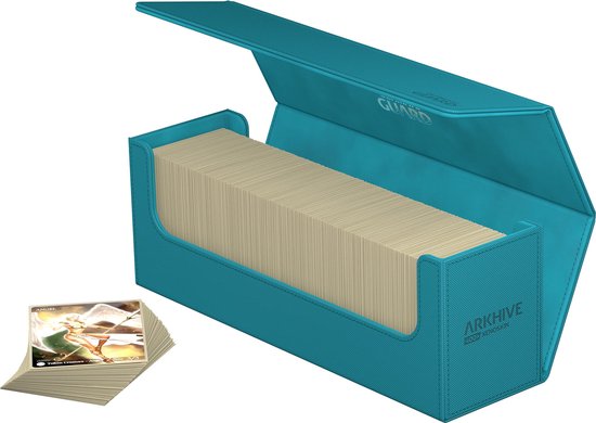Ultimate Guard Arkhive 400 XenoSkin Monocolor Bleu Pétrole