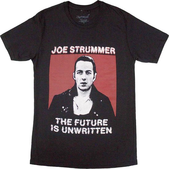 Joe Strummer - The Future Is Unwritten Heren T-shirt - 2XL - Zwart