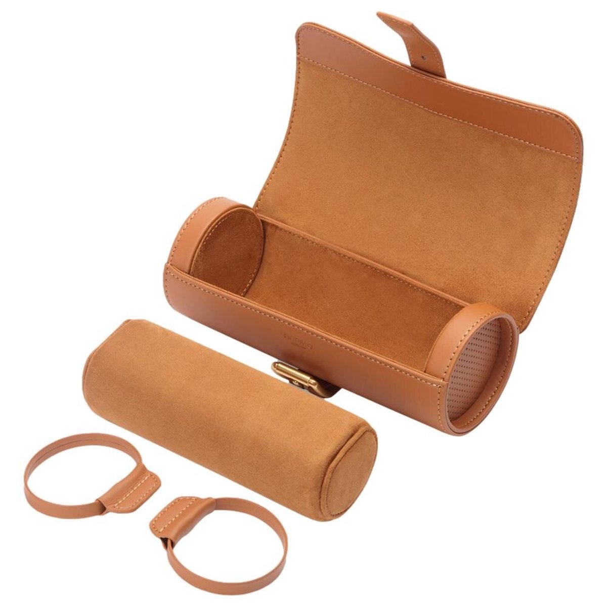 Modalo - 340399 - Uhrenrolle voor 3 Horloges - lichtbruin - Genius