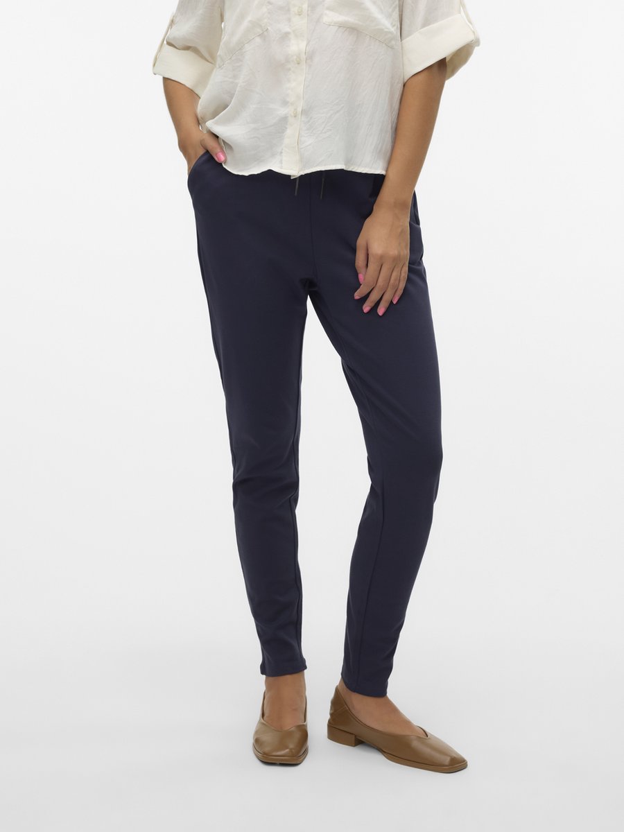 Vero Moda VMEVA MR LOOSE STRING PANT GA NOOS Dames Broek - Maat XS X 32