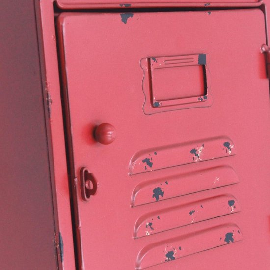 Vintage Rode Metalen Brievenbus - Empire B.V. - Interior & Exterior