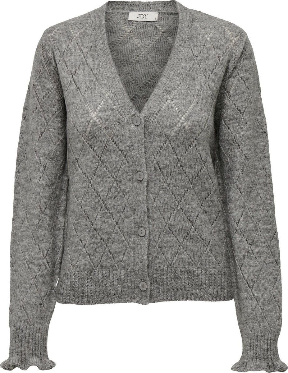 JDY - JDYLETTY L/S V-NECK STRUC CARDI KNT Dames Vest