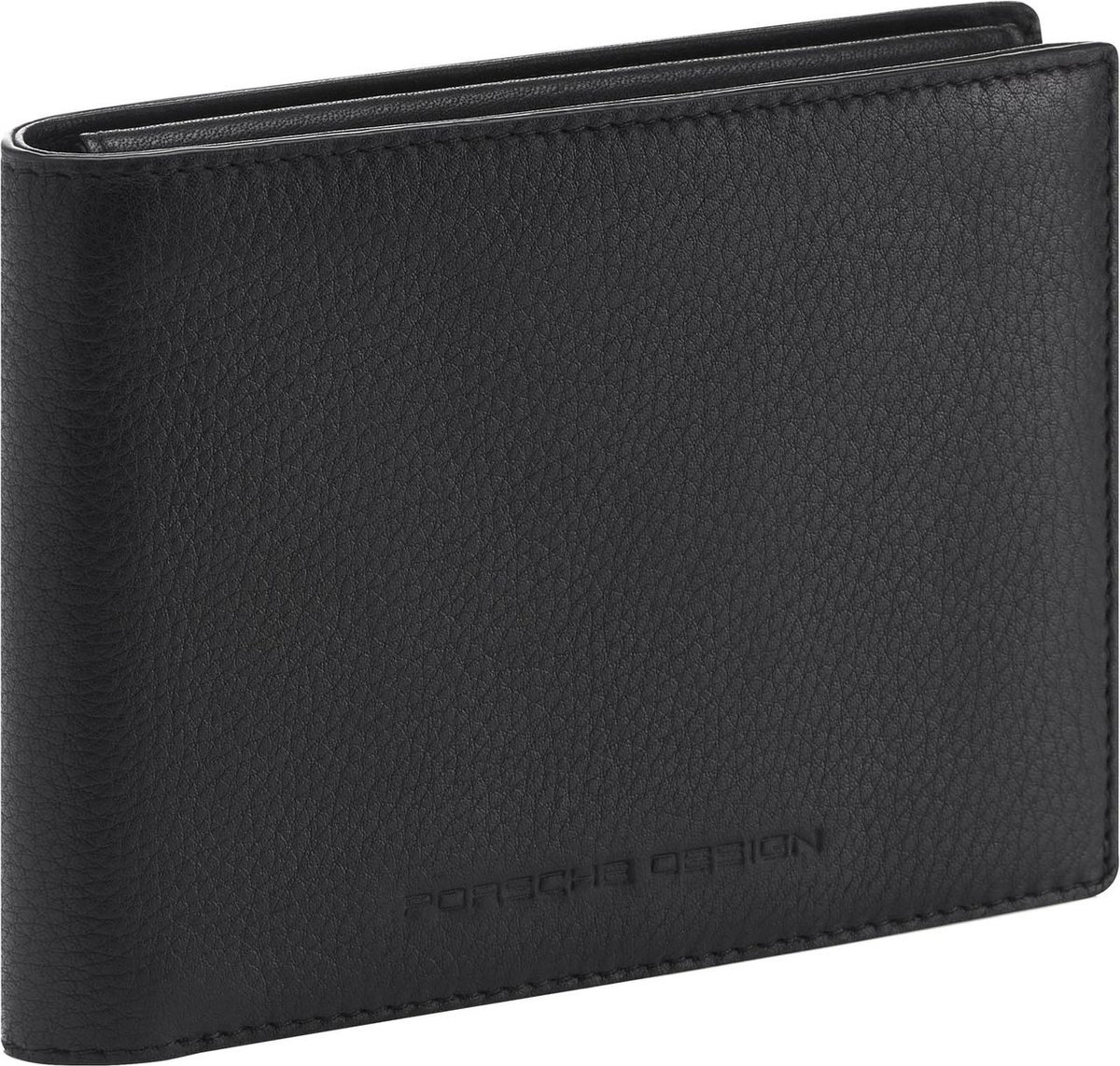 PORSCHE DESIGN Leren Portemonnee Business Wallet 10 Black Zwart