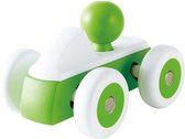 Houten speelgoedauto groen