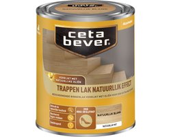Cetabever - Trappenlak Natuurlijk Effect - Natuurlijk Blank - 750 ML