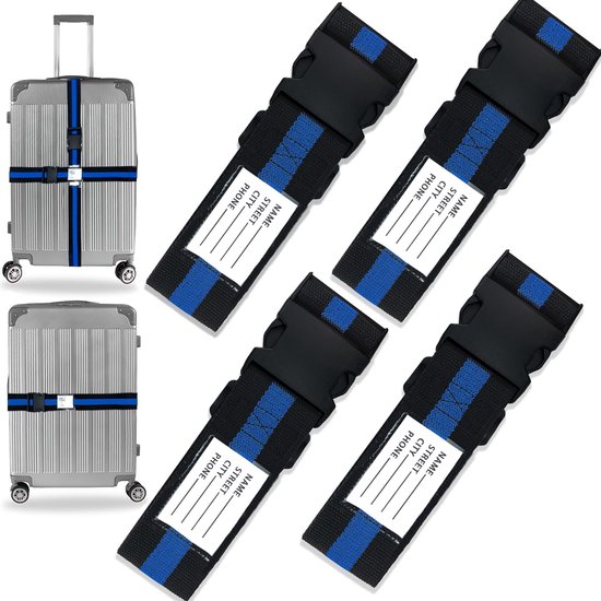 OW-Travel Gepersonaliseerde Bagageriemen met Slot voor