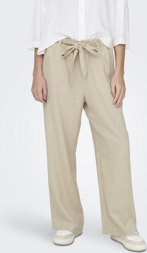 JDY high waist loose fit broek JDYSAY zwart | wehkamp