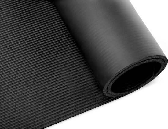 Gymtek® Yogamat 1cm - 180x61cm - Trainingsmat voor Pilates, Yoga & Fitness - Antislip Yoga Mat van Gymtek® — afbeelding 3