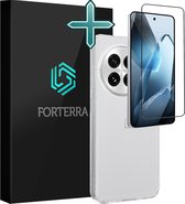 Coque pour OnePlus 13, coque en Siliconen avec film de protection d'écran – Coque pour OnePlus 13, coque arrière – Transparente