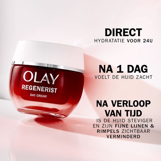 Olay Regenerist Dagcrème - Actief verstevigende crème tegen rimpels met Niacinamide - 50 ml