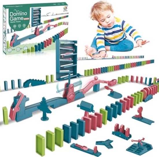 Blocs De Dominos En Bois Pour Bébés, Jouets De Des... - Grandado