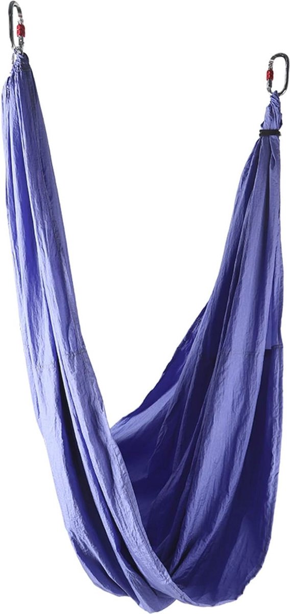 Cosensi - Dailygoods - Dailygoody - Anti-zwaartekracht Aerial Yoga Hangmat - Comfortabele ontspanning - Paars - Blessurevrije oefening - Ideaal voor thuisgebruik - Geschikt ...