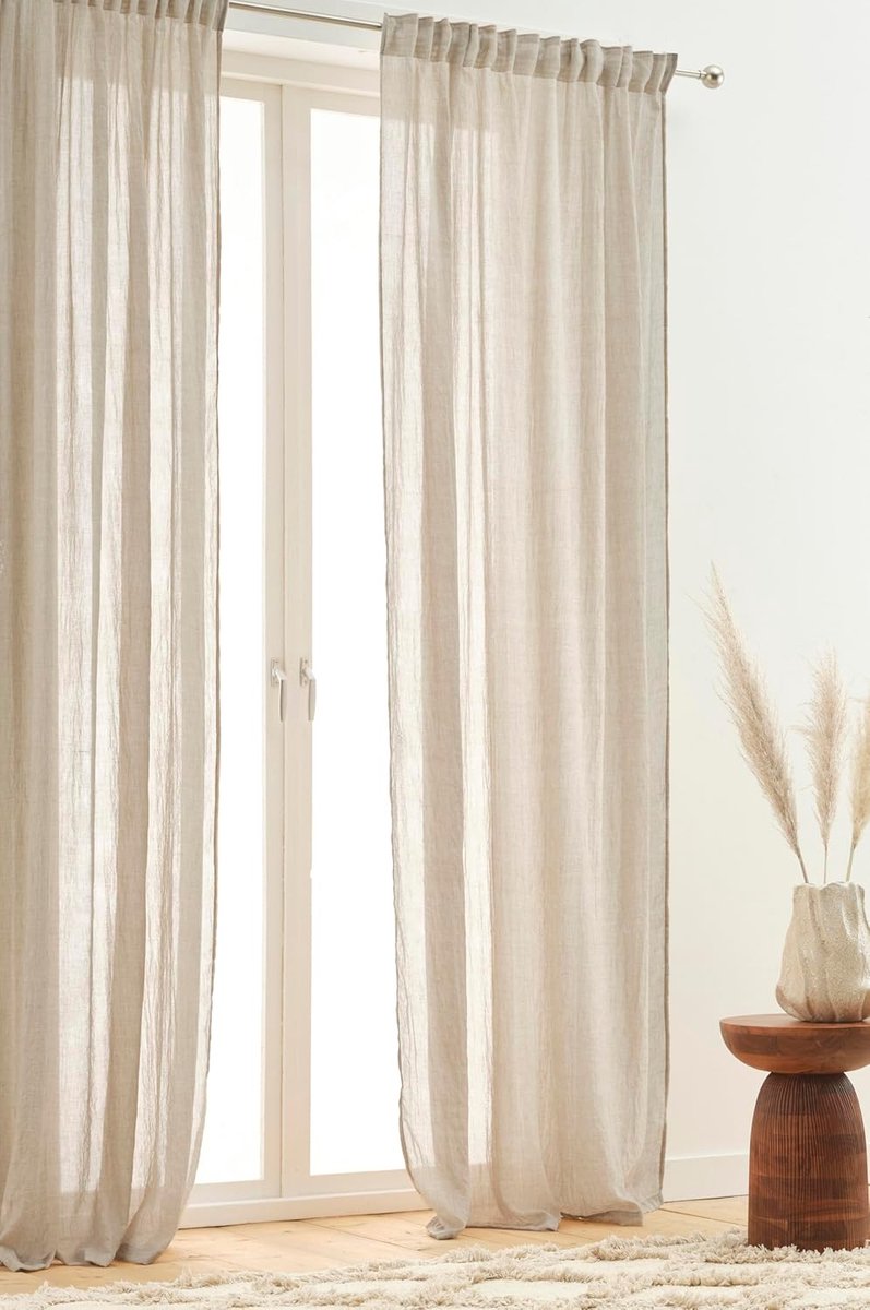 Goodivery ® Stijlvolle en Veelzijdige Gordijnset voor Een Sfeervol Interieur