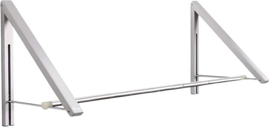 Dailysuppliess Étendoir mural - Étendoir Pliable - Wasrek - Tour de séchage - Etendoirs - Zwart