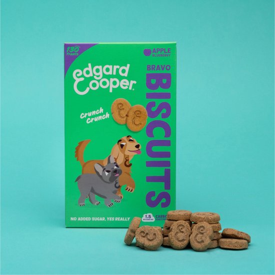 Edgard&Cooper Biscuit - Snacks pour Chien - Pomme 400 g