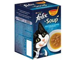Felix Soup Vis Selectie 6 x 48 gr