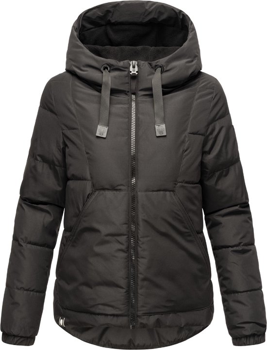 Navahoo B937 Winterjas voor dames, lange winterjas met