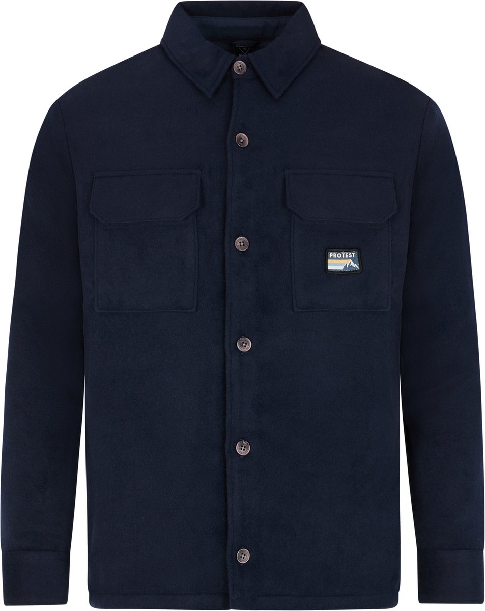 Protest Prteverly – Shacket Heren – Knoopsluiting – Overshirt – Tussenjas