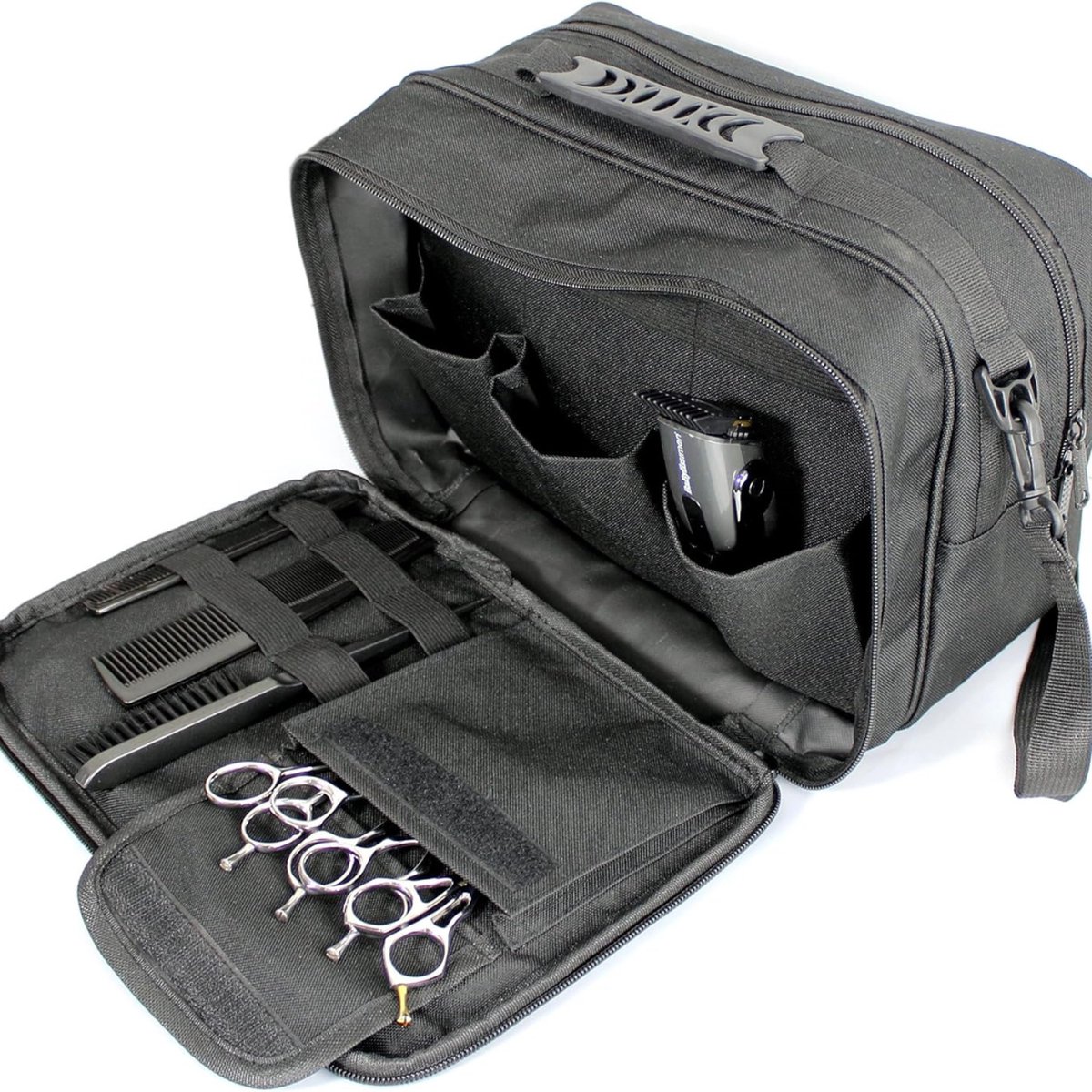 Lexium Kapperskoffer - Visagiekoffer - Make up koffer - Make up trolley - Kappers koffer - Beautycase - Cosmetica koffer - Kapperstas