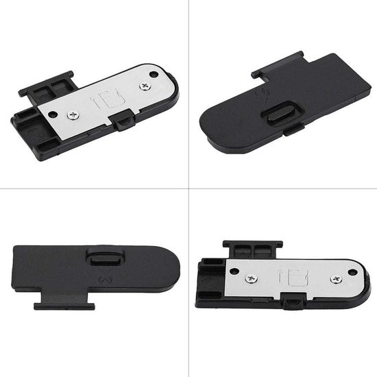 Vervanging ASHATA-batterijklepdeksel voor Duurzame batterijdeksel Dekselkap Reparatie vervangende onderdelen voor D5100-camera's
