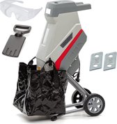 Bol.com Hakselaar Versnipperaar – Hakselaar Electrisch 2500 Watt – Takken Versnipperaar Met 45 Liter Opvangzak – Takkenversnippe... aanbieding