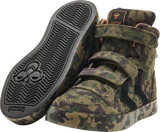 hummel Stadil Camo Jr Sneakers Kinderen - Groen | bol.com