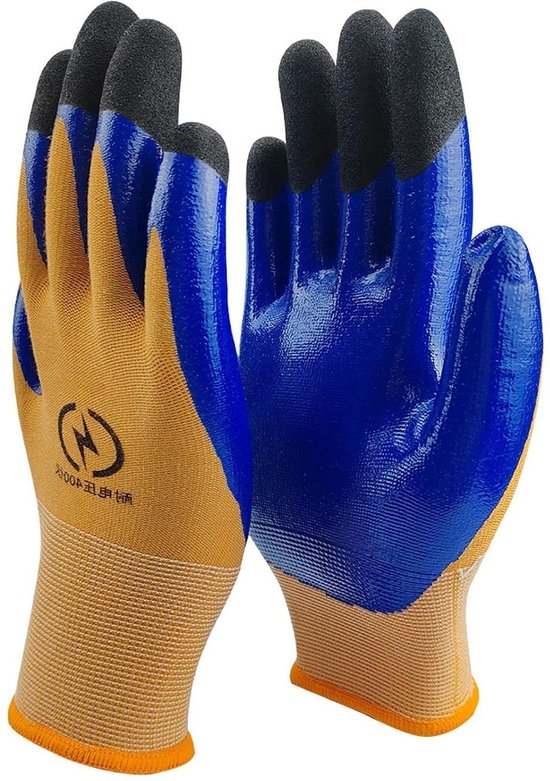 Oregon Protect Pro Kettingzaag Veiligheidshandschoenen Oranje/Zwart - Maat L - EN ISO 11393-4 Klasse O