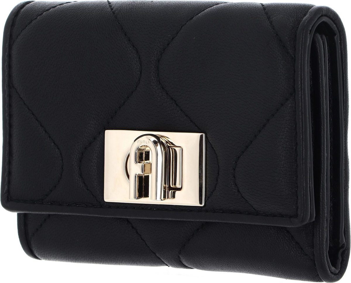 Furla Portemonnee / Portefeuille Dames - Ritsportemonnee - Furla 1927 - Leer - Zwart