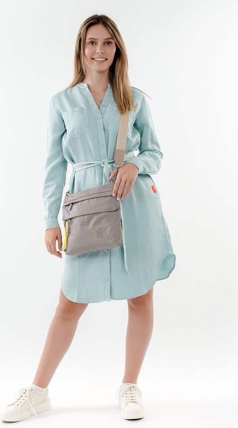 SURI FREY Sac à épaule bandoulière Suri Sports Marry Crossover Bag Sand Brun Jaune