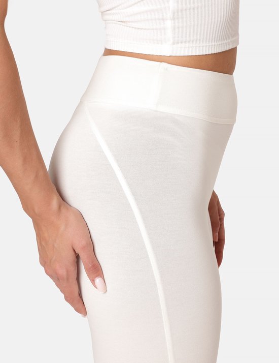 Bellivalini Dames Yogabroek - Sport - Vrijetijdsbroek - Lang - Viscose - Sportbroek - BLV-BLV50-277-YPF - Ecru - XXL van Bellivalini — afbeelding 4