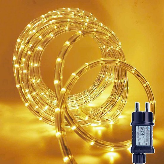 Lichtstreng Warm wit - Witte kabel ✓ Gratis lichtadvies