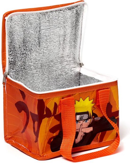 Koeltas/Lunchtas - Naruto Ninja Manga - Duurzaam RPET - 17x20x13cm van KOEL — afbeelding 2