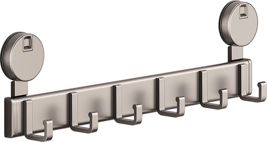 Foto: Zuignap deurhaak vacu m zuignap haak ponsvrije sterke dragende rij haak keuken badkamer naadloze wandhaak huishoudelijke deurhanger maximaal 10 kg speciaal gebruikt voor keuken badkamer slaapkamer