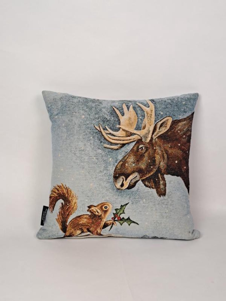 Madison Home Madison sierkussen 45x45cm Rudolf Rood