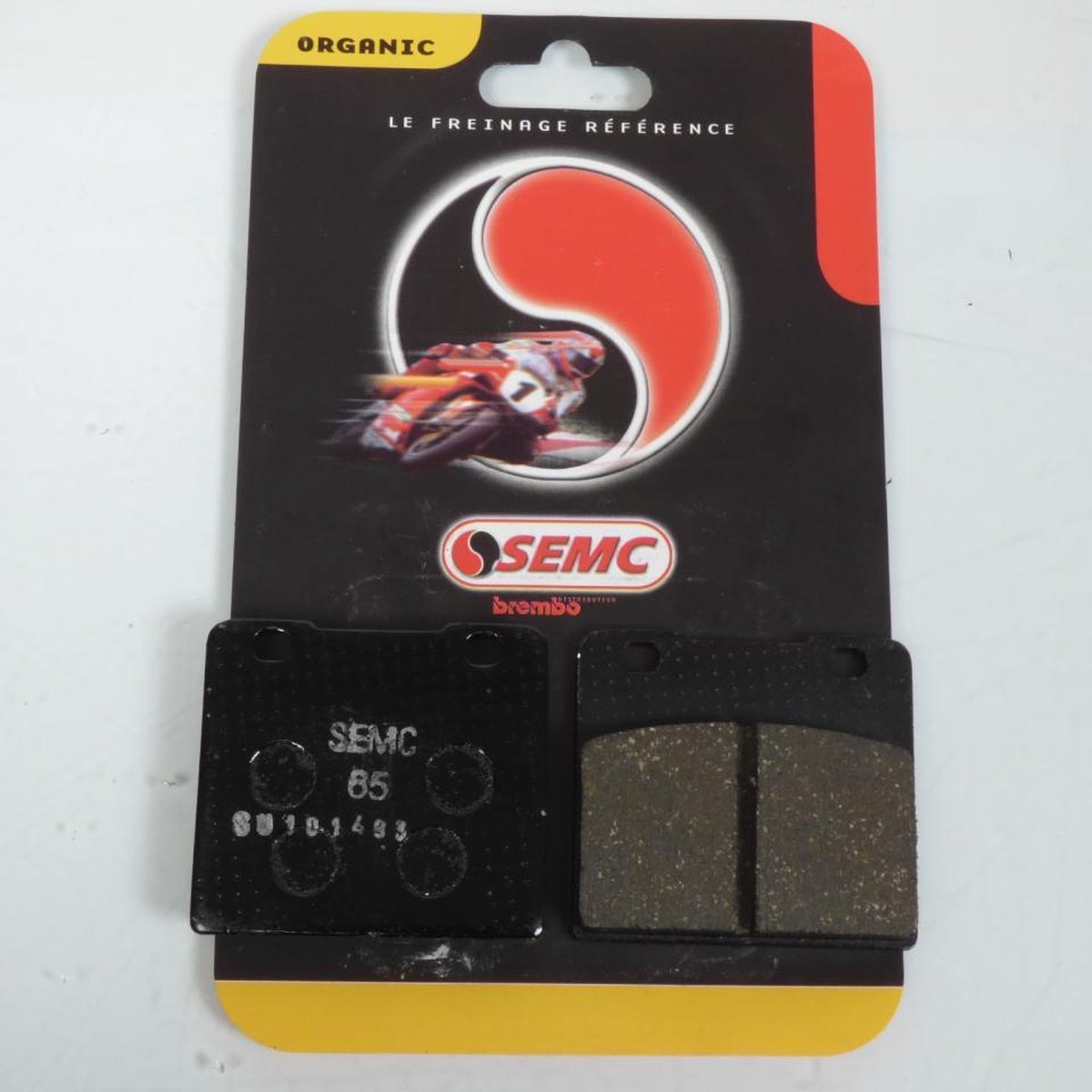 remblok semc voor motorfiets suzuki 500 rg 1985 tot 1989 su10 nieuw