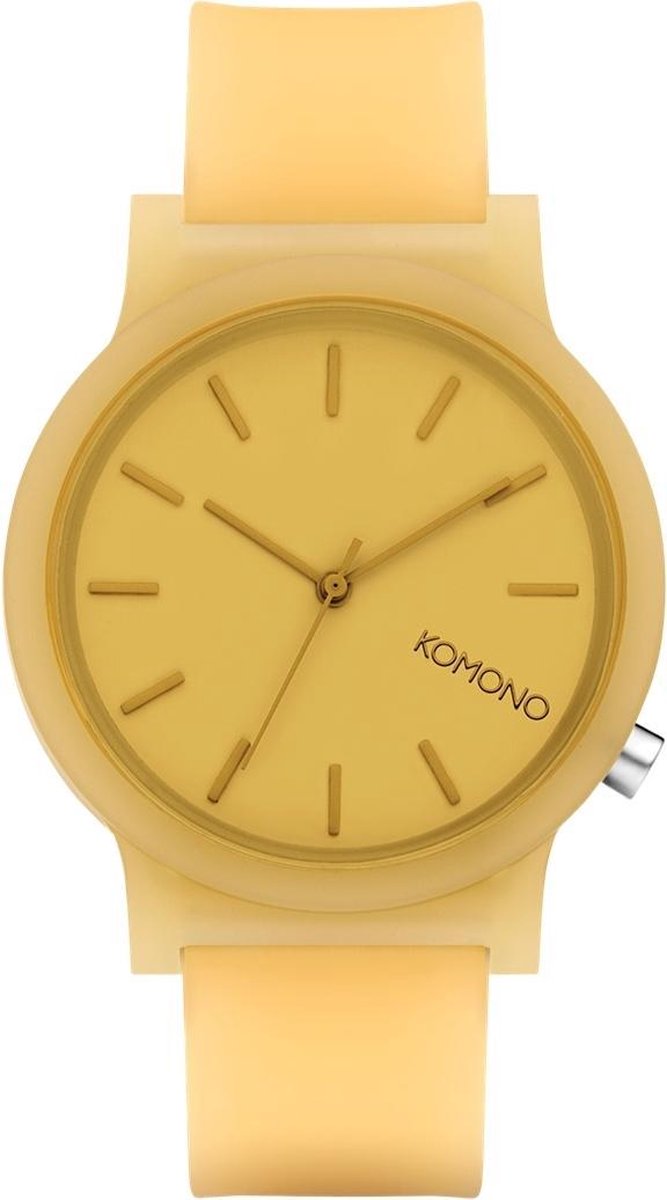 Komono Mono Glow Horloge - Geel