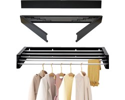 Goodivery ® Uitschuifbare RVS Wanddroger voor Binnen- en Buitengebruik met Verstelbare Afstand