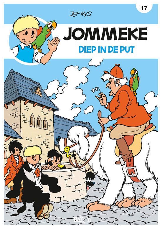 Foto: Jommeke 17 diep in de put