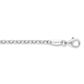 Engelsrufer Ketting ERN-A - Lengte 50 CM - Gerhodineerd sterling zilver