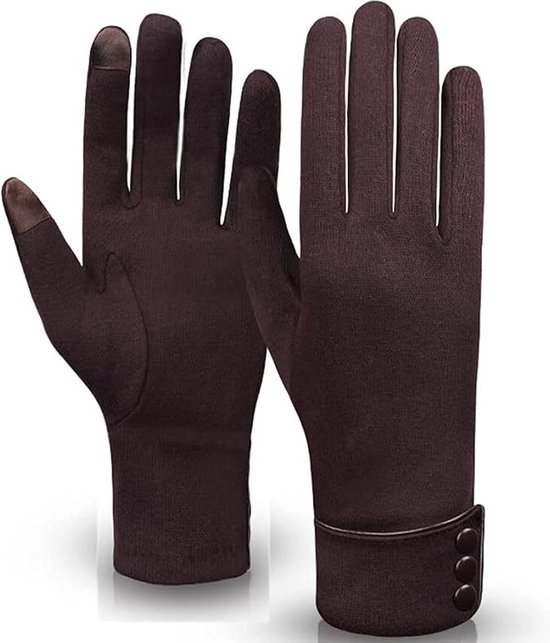Handschoenen - Stijlvol & Comfortabel- Bruin- Winter