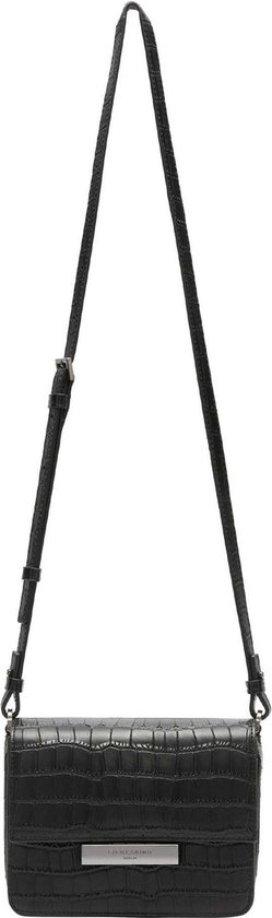 LIEBESKIND BERLIN Sac à épaule bandoulière Alex New Croco Crossbody Black Noir